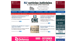 Desktop Screenshot of noticiasjudiciales.info