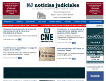 Tablet Screenshot of noticiasjudiciales.info